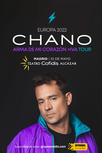 Concierto Chano - Arma de mi corazón+IVA Tour en Madrid