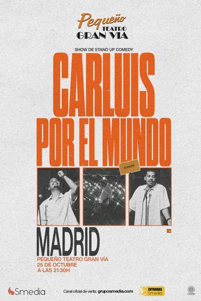 Un joven por el mundo" Carluis Medina en Madrid