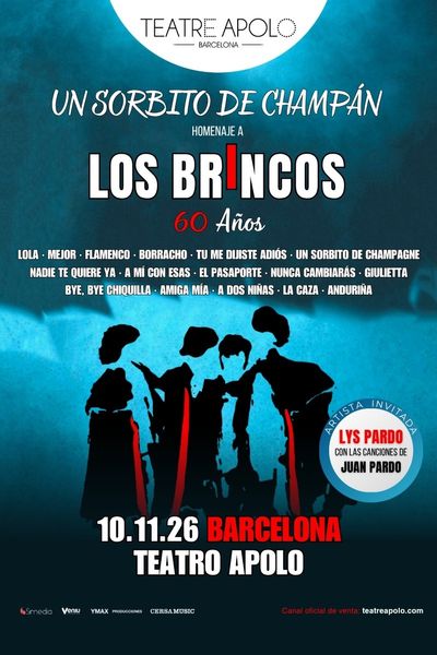 Un sorbito de champan - Homenaje a Los Brincos en Barcelona