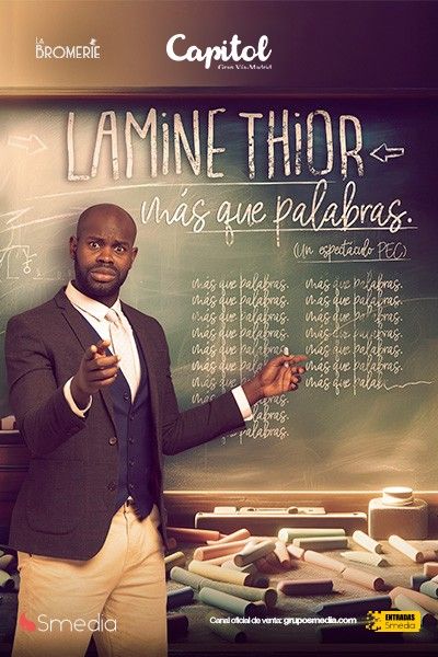 Más Que Palabras - Lamine Thior en Madrid