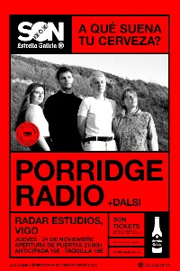 Porridge Radio en Vigo | SON Estrella Galicia
