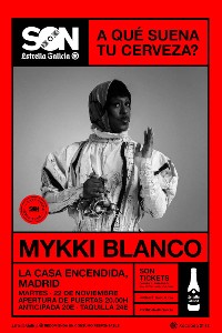 Mykki Blanco en Madrid | SON Estrella Galicia