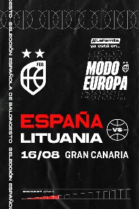 Gran canaria| 16 de Agosto | España vs Lituania | 18:30