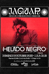Helado Negro en Ciclo Jaguar (Lula Club, Madrid)