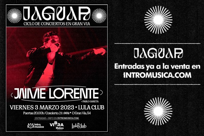 Jaime Lorente en Ciclo Jaguar (Lula Club, Madrid)