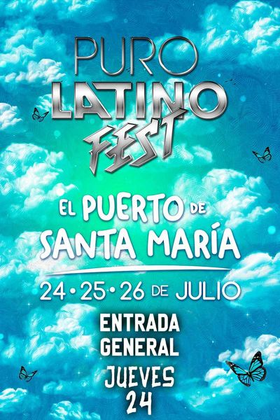 Festival Puro Latino Fest Pto Sta María - Jueves 24/07/2025 en Cádiz