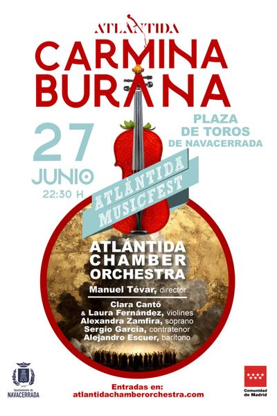 Carmina Burana - Atlantida Musicfest en Navacerrada (pueblo)